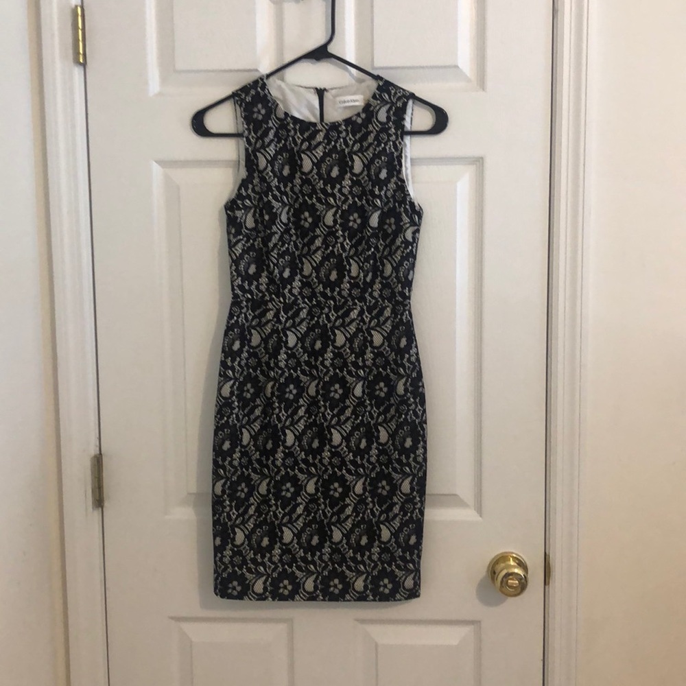 Calvin Klein Black Lace dress